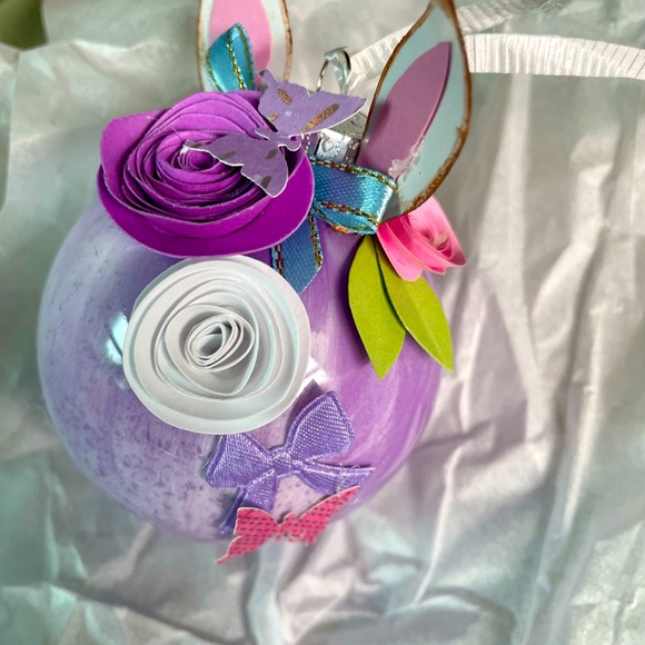 Spring Bunny ornament - Picture 3 of 3